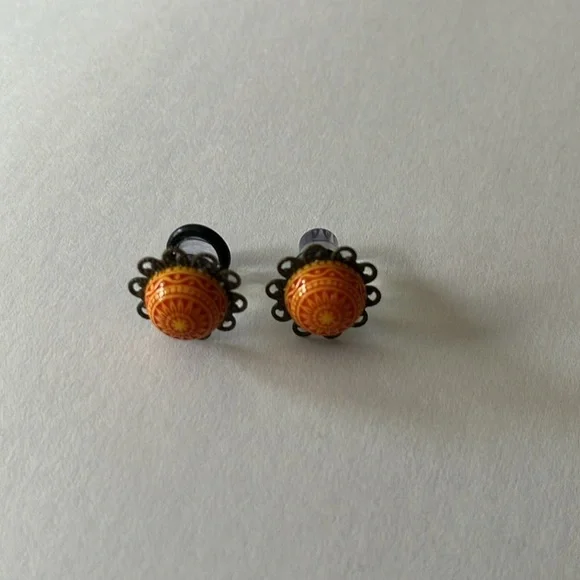 Red/Yellow Size 2 Gauges - Picture 2 of 4